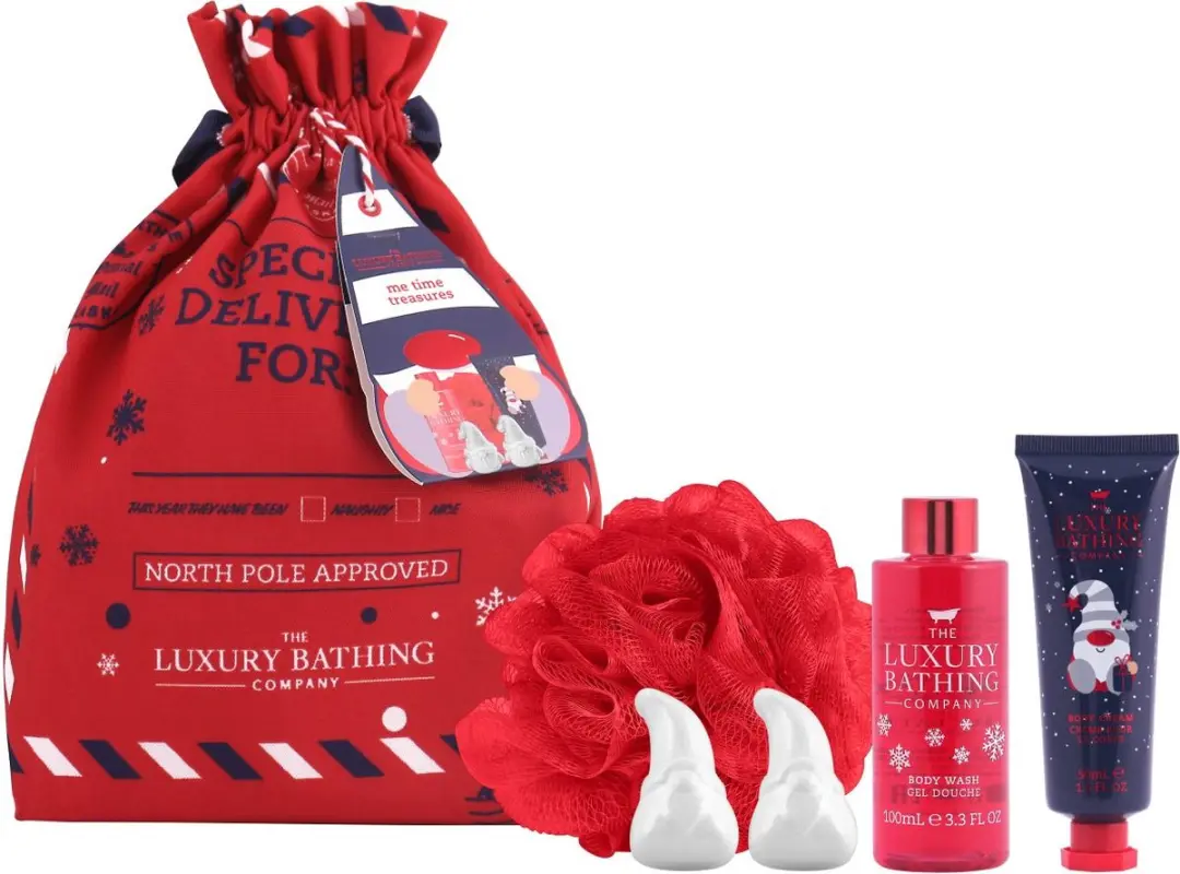 Grace Cole Me Time Treasures Geschenkset - Zeep/Douchegel/Spons/Bodylotion