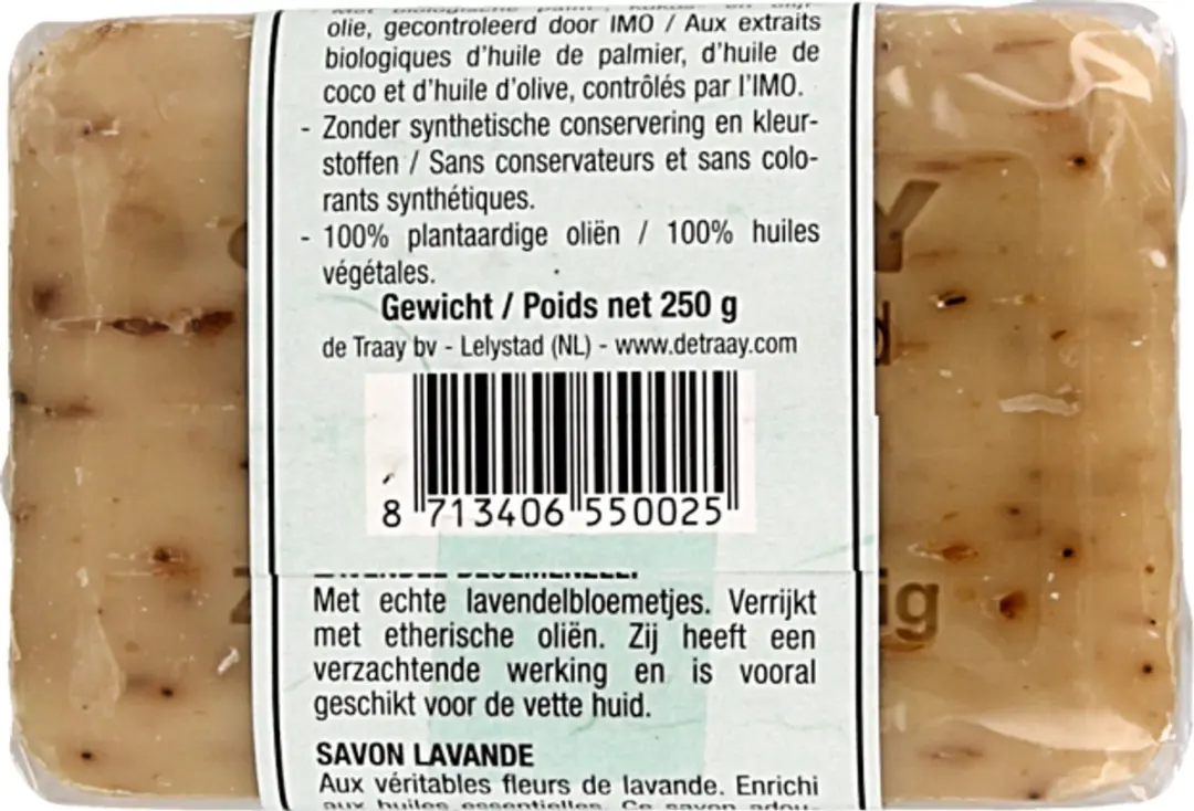 De Traay Lavendel Bloemen Zeep 250ml
