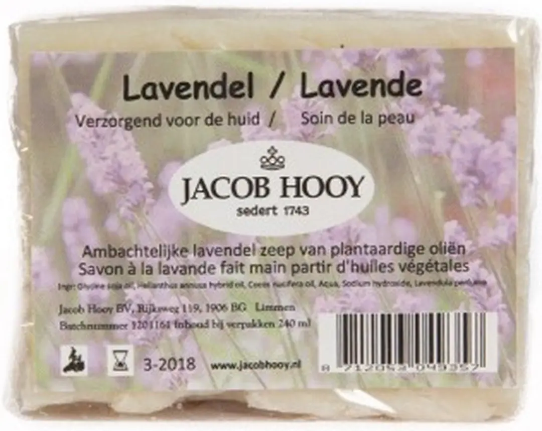 Jacob Hooy Lavendel Zeep 240ml