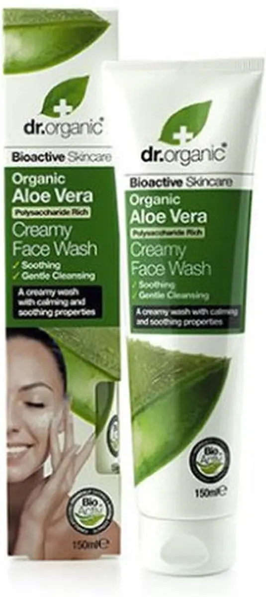 Dr Organic Aloe Vera Face Wash 150ml