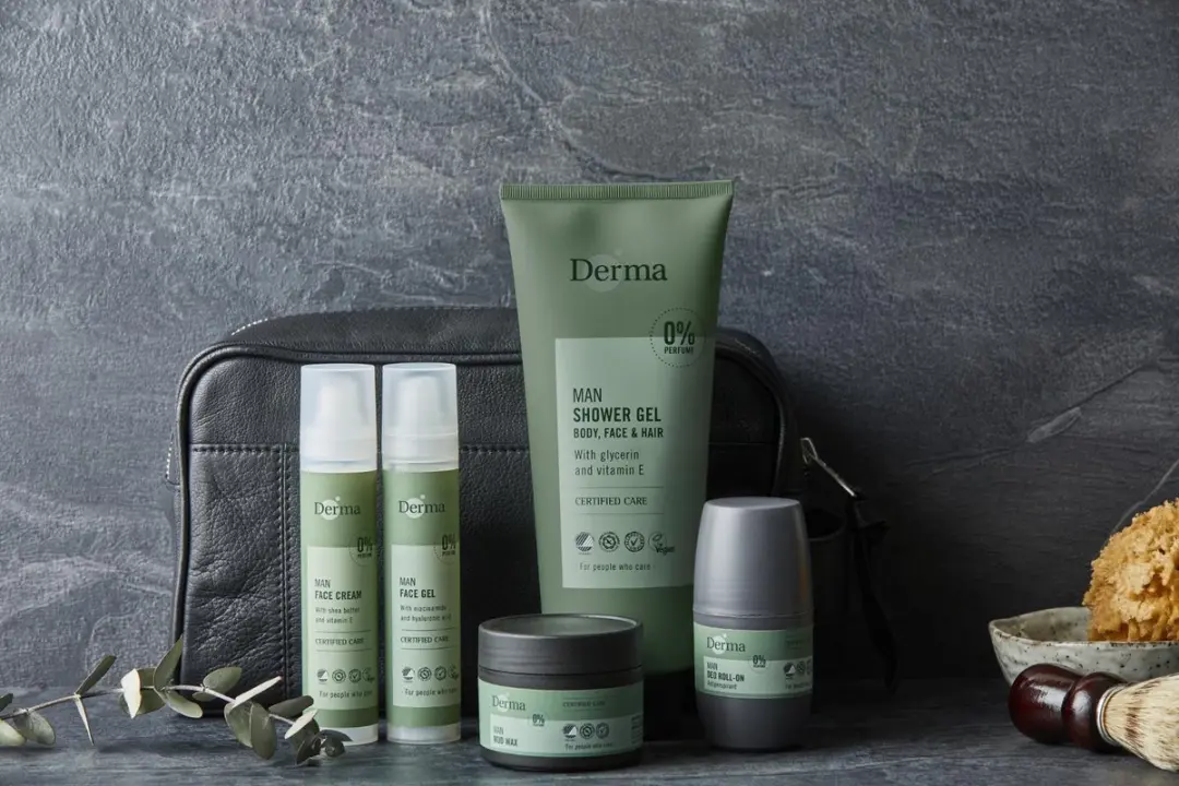 Derma Eco Man Roll-on Anti-transpirant - 200ml (4x50ml) - Gevoelige huid