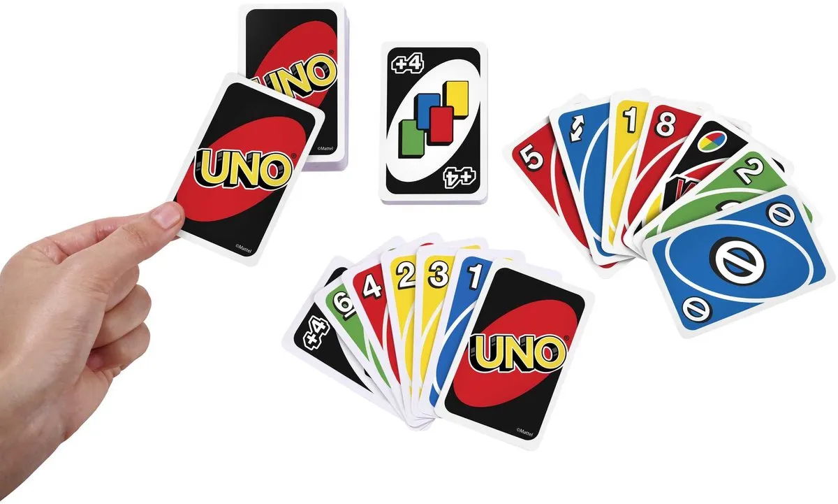 Mattel Uno Kaartspel W2087 - 2 tot 10 spelers