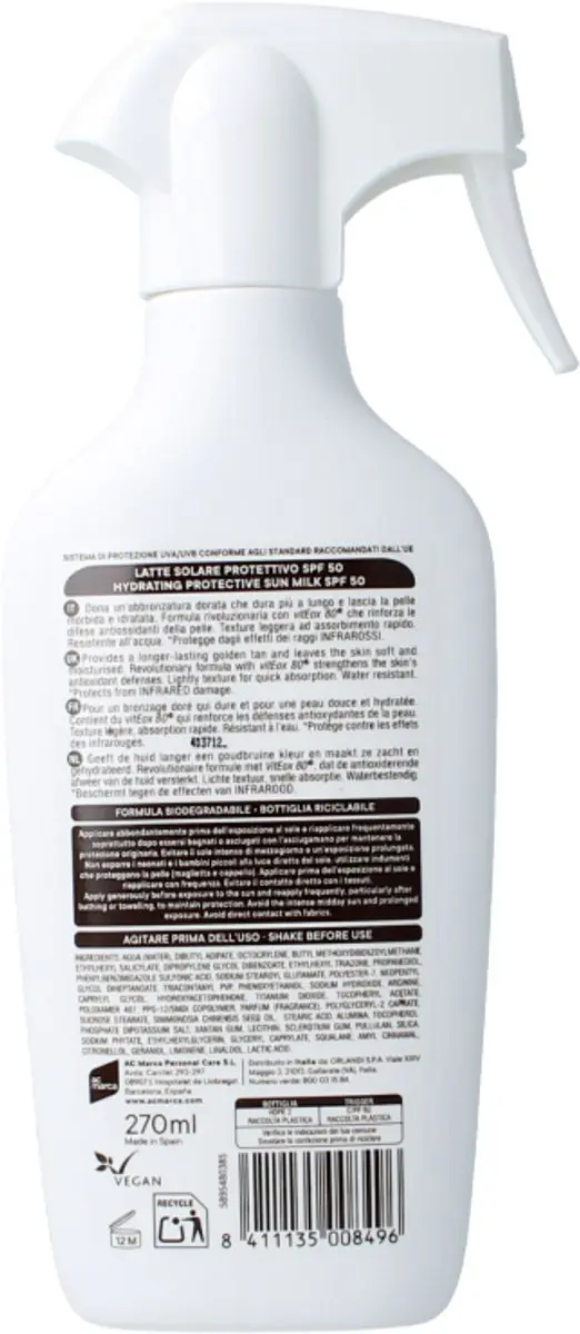 Ecran Sunique Trigger SPF50 270ml