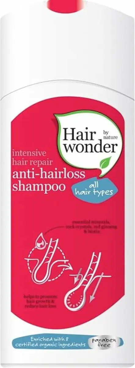 Hairwonder Hennaplus Anti Haaruitval Shampoo 200ml