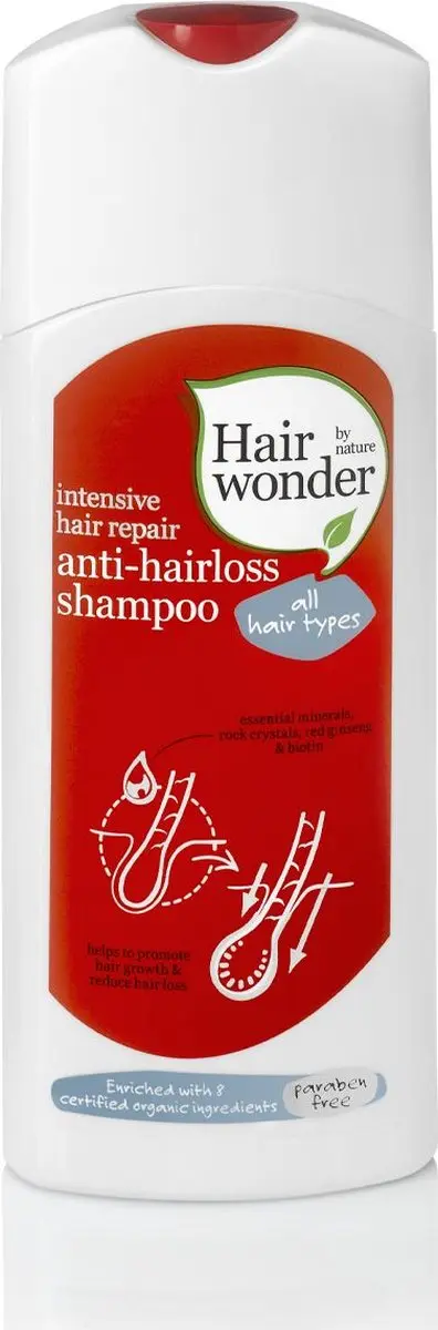 Hairwonder Hennaplus Anti Haaruitval Shampoo 200ml - afbeelding 6 van 6