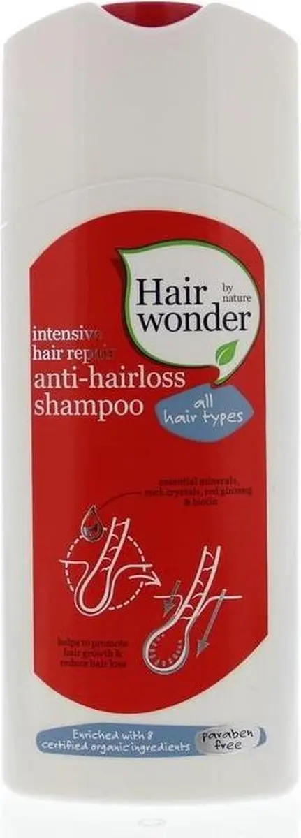 Hairwonder Hennaplus Anti Haaruitval Shampoo 200ml