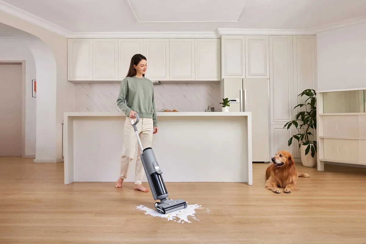 Tineco iFloor 5 Breeze FW070100DE Vloerreiniger - 35 min - Wit - afbeelding 6 van 6