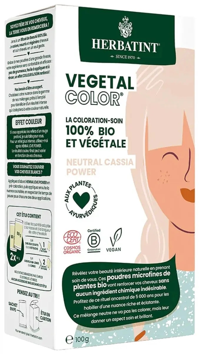 Herbatint Plantaardige Haarkleur Blond 100g - 2 Stuks