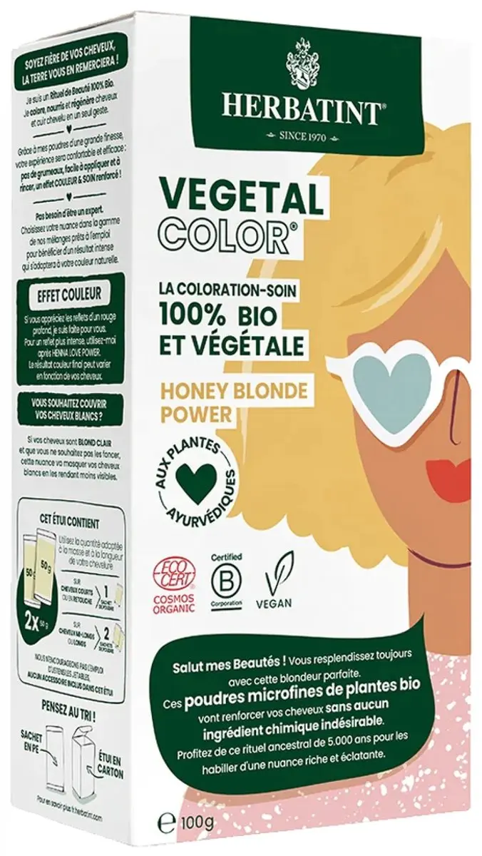 Herbatint Plantaardige Haarkleur Blond 100g