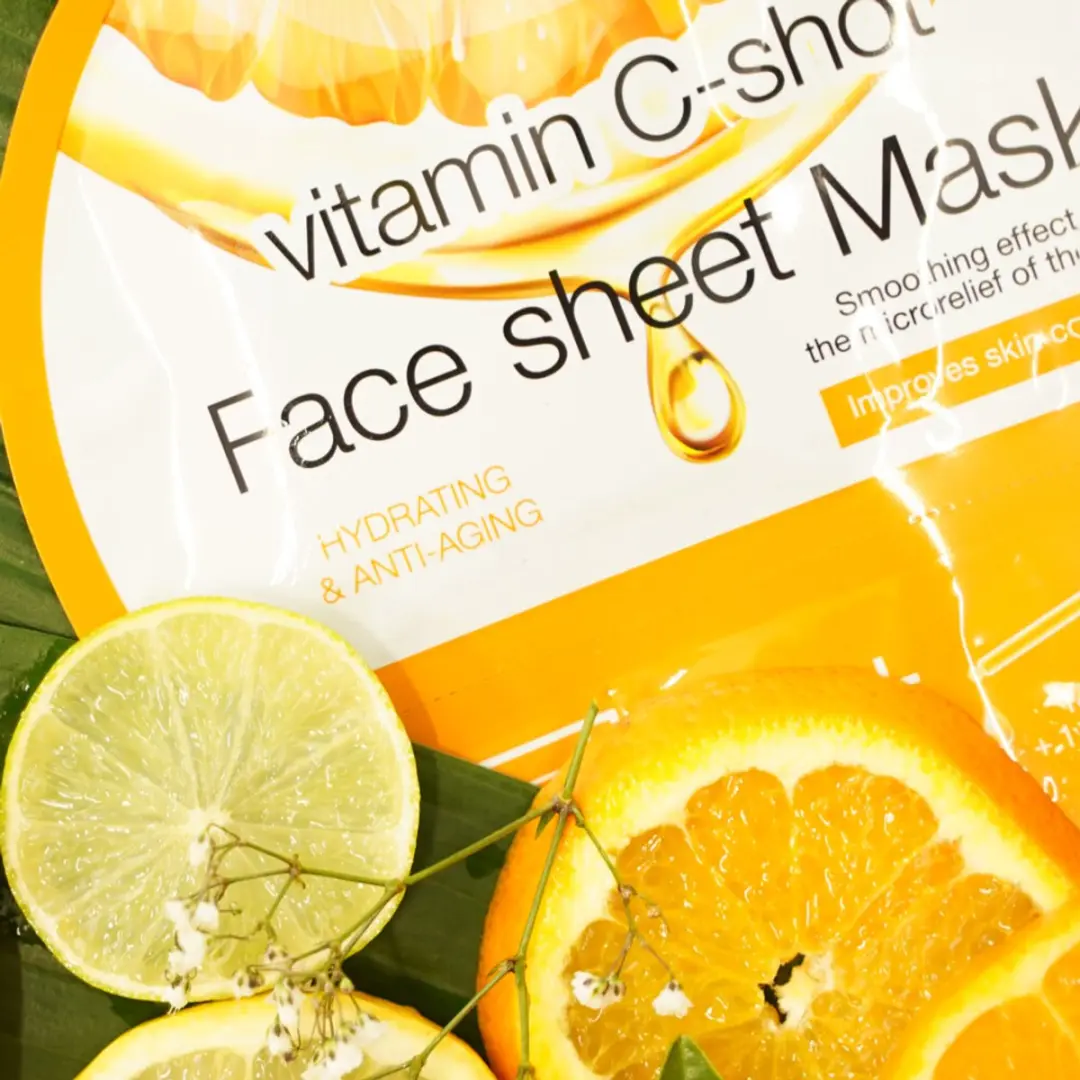 Sence Gezichtsmaskers Vitamin C 6 Stuks