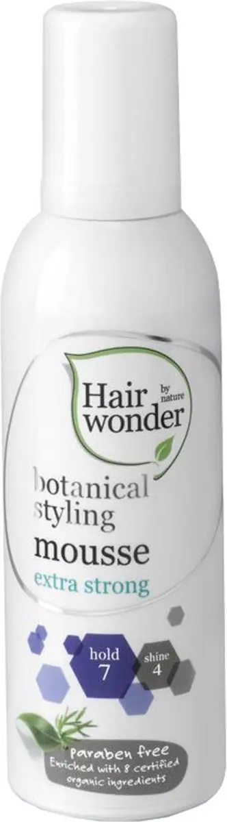 Hairwonder Botanical Stylingmousse Extra Strong 200ml
