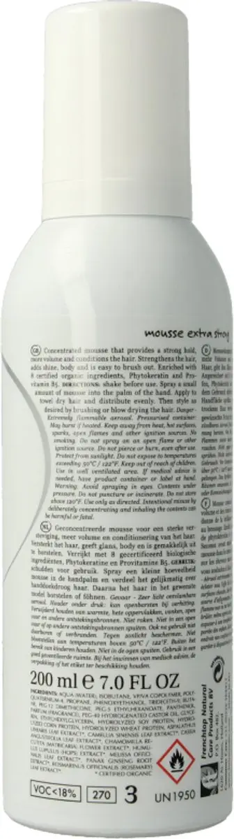 Hairwonder Botanical Stylingmousse Extra Strong 200ml