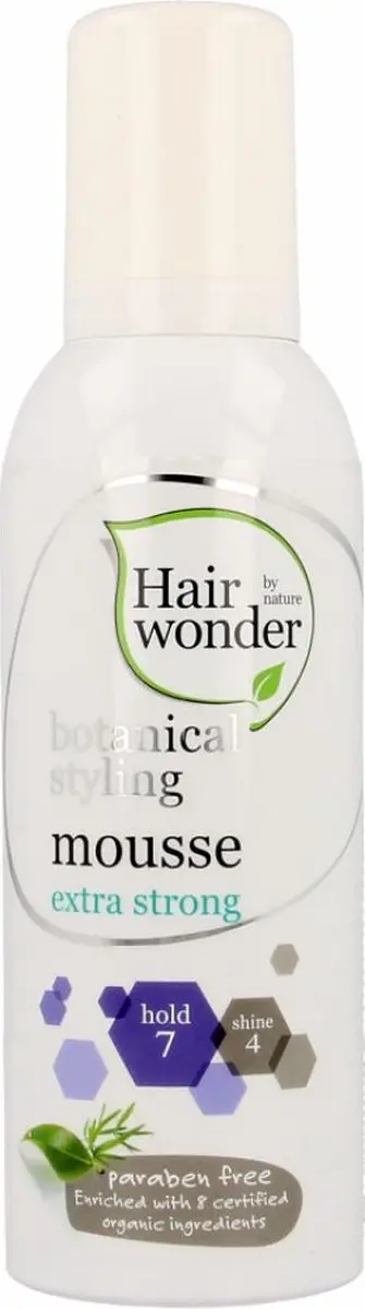 Hairwonder Botanical Stylingmousse Extra Strong 200ml
