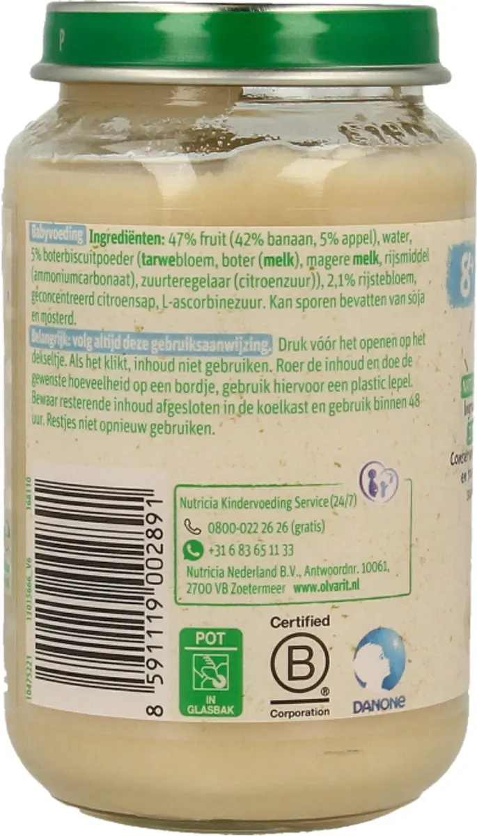 Olvarit Banaan Koek 8M51 200g