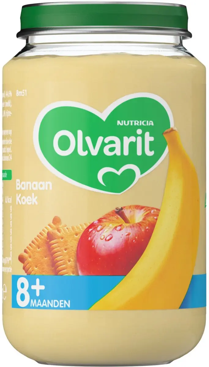 Olvarit Banaan Koek 8M51 200g - afbeelding 6 van 6