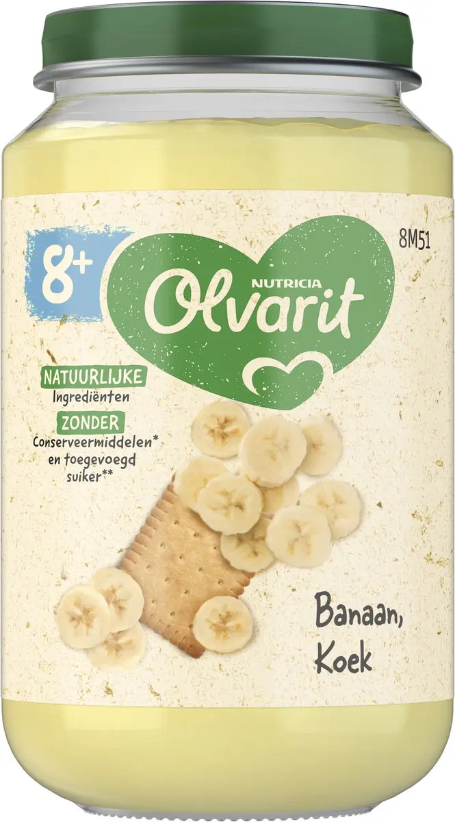 Olvarit Banaan Koek 8M51 200g