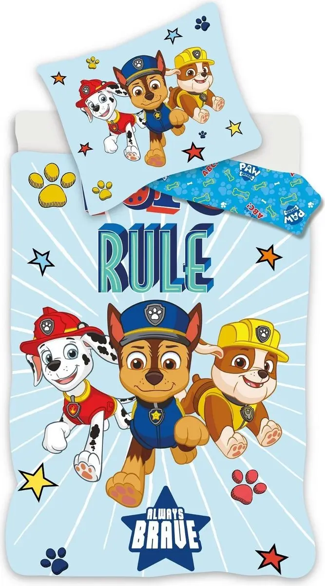 PAW Patrol Dekbedovertrek Dreumes 100x140cm