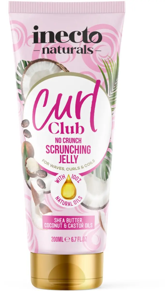 Inecto Curl Club No Crunch Scrunching Jelly 200ml