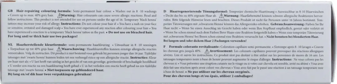 Hennaplus Kleurcreme 3.0 Donker Bruin Haarverf 60ml