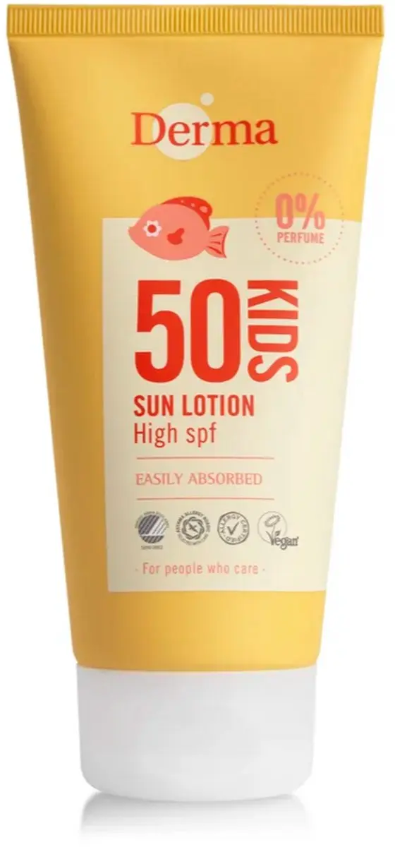 Derma Sun Kids Zonnebrand SPF50+ 150ml - Extra Hoge Bescherming