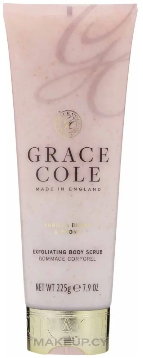 Grace Cole Body Scrub Vanilla Blush & Peony 225ml