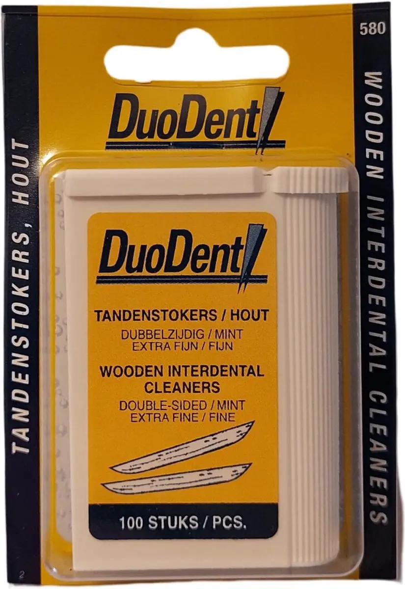 Duodent Houten Tandenstokers 100 Stuks