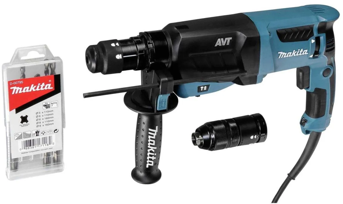 Makita HR2631FT13 Combihamer 800W - 26mm Beton