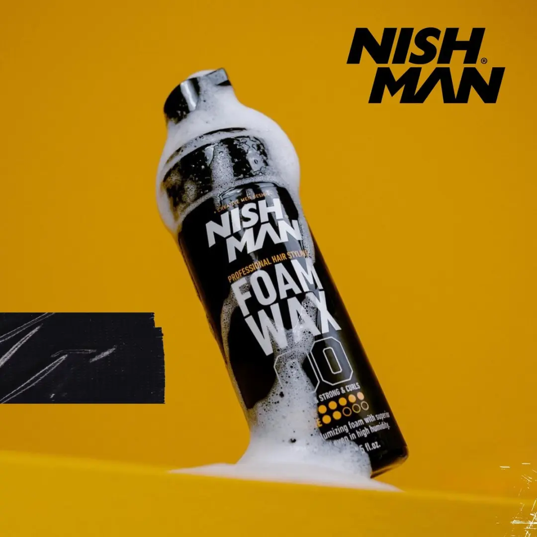 Nishman Foam Wax FOAX Keratine Haarwax 150ml