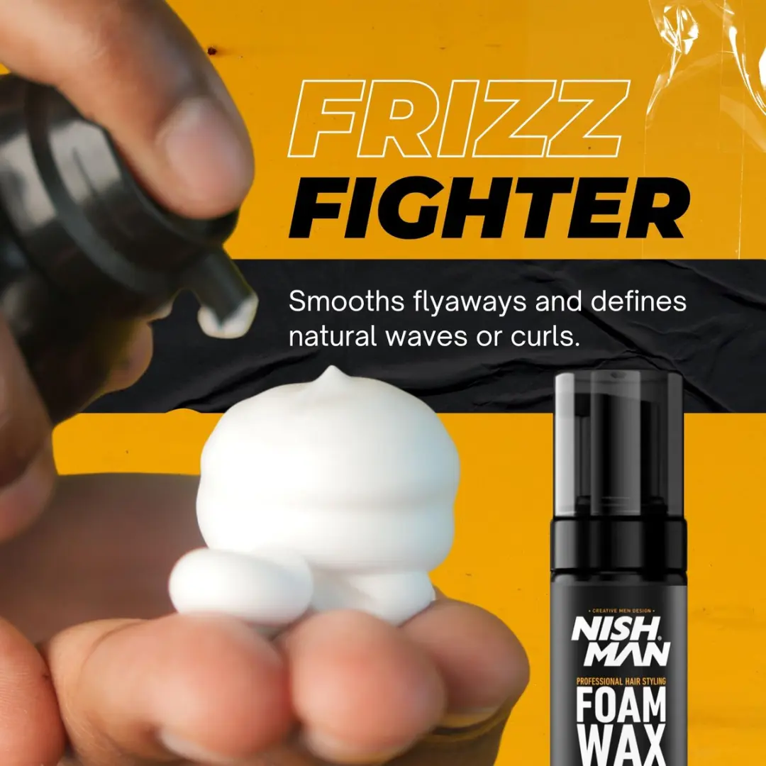 Nishman Foam Wax FOAX Keratine Haarwax 150ml