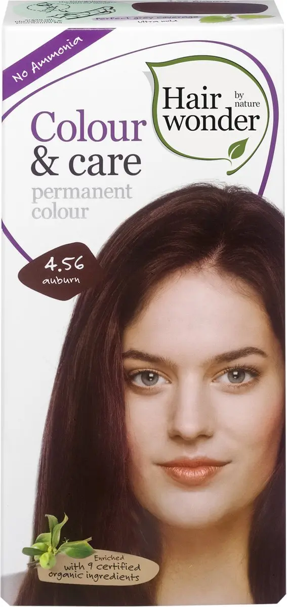 Hairwonder Colour & Care 4.56 Haarverf - 100ml - Kastanjebruin - afbeelding 6 van 6