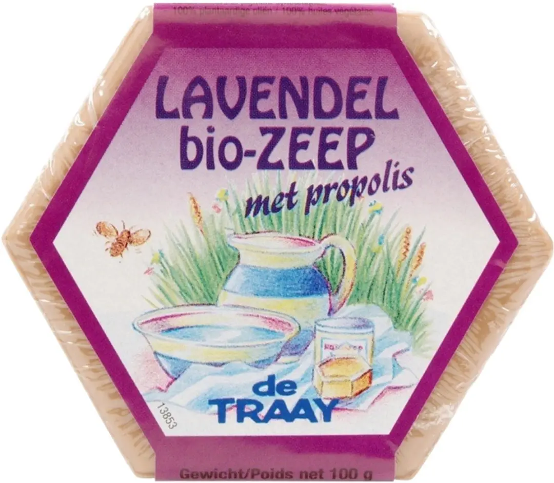 De Traay Lavendel/Propolis Zeep 250g - afbeelding 6 van 6