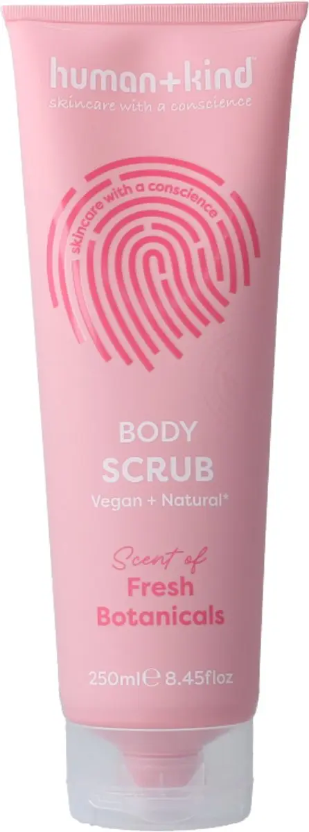 Human+Kind Body Scrub Fresh Botanicals 250ml