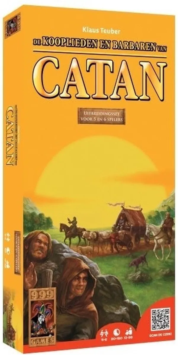 999 Games Catan Uitbreiding Kooplieden & Barbaren - 5-6 Spelers