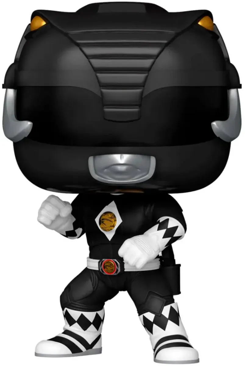 Funko Mighty Morphin Power Rangers POP! Black Ranger #1776 - Multicolor