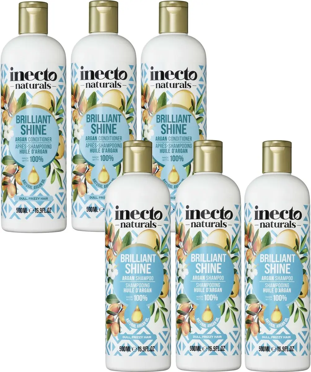 Inecto Naturals Argan Shampoo & Conditioner