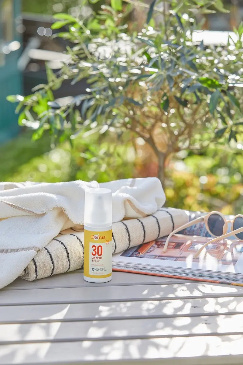 Derma Sun Zonnebrandspray SPF30 150ml - Waterbestendig - Aloe Vera & Vitamine E