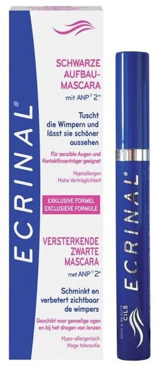 Ecrinal Versterkende Zwart Mascara 8ml