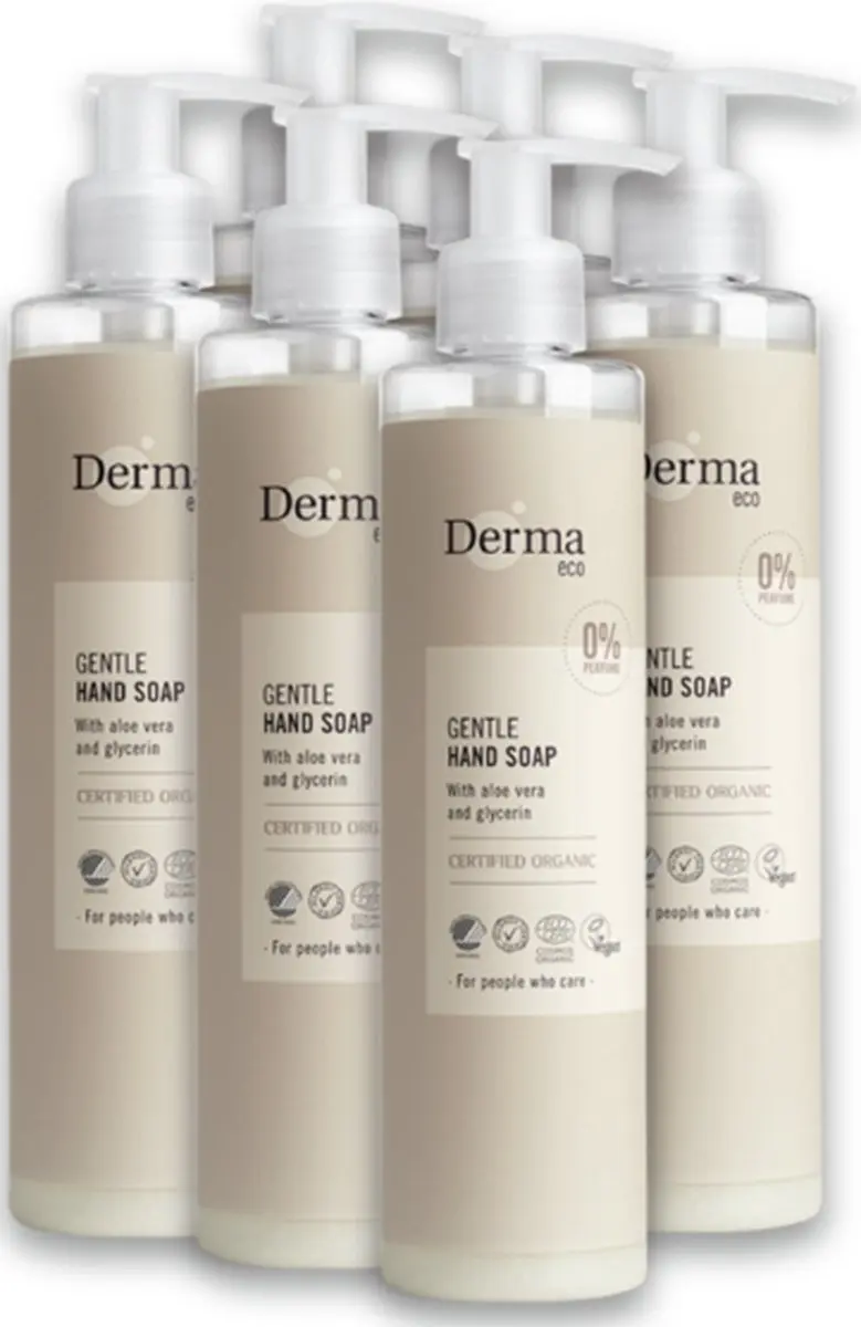 Derma Eco Vloeibare Handzeep 250ml - 6 Stuks