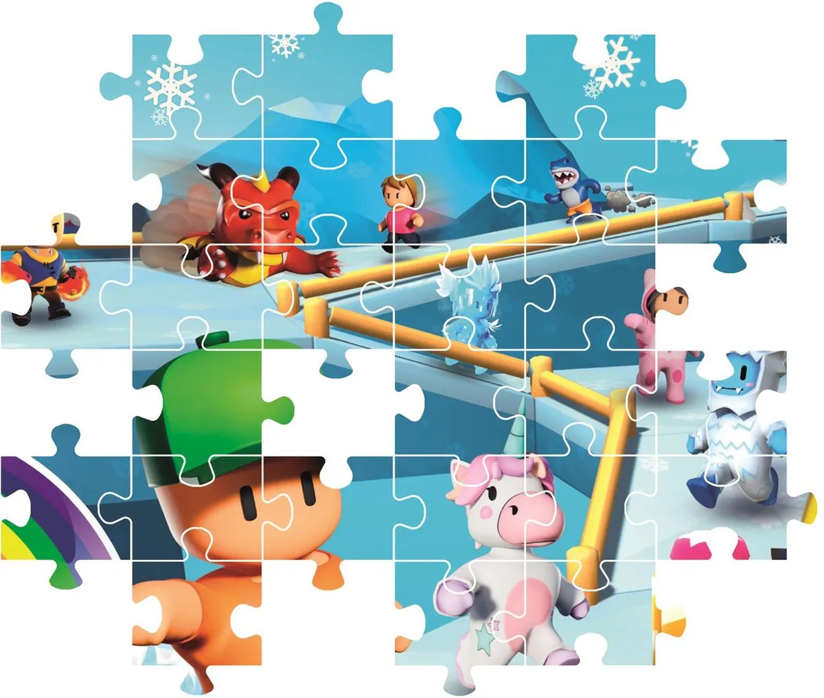 Clementoni Stumble Guys Puzzel 180 Stuks - Multikleur