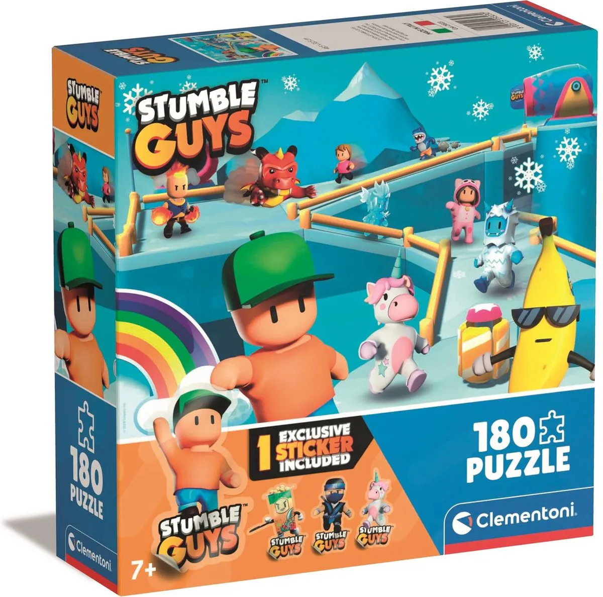 Clementoni Stumble Guys Puzzel 180 Stuks