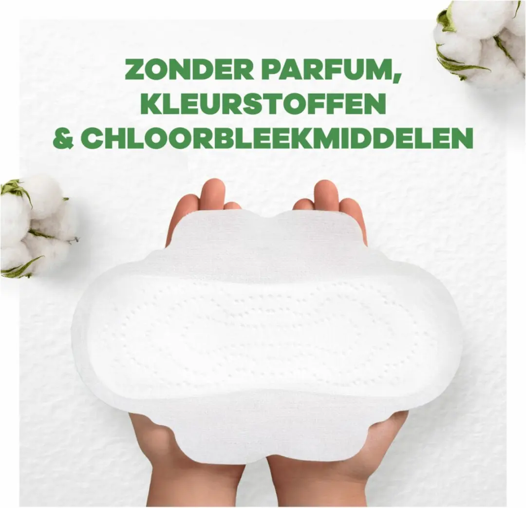 Always Cotton Protection Ultra Long Maandverband - 9 Stuks - 100% Biologisch Katoen