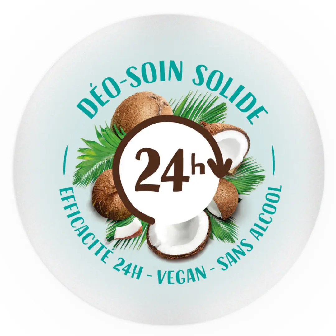 Lovea Solid Deodorant Organic Coconut Oil - 2x50g