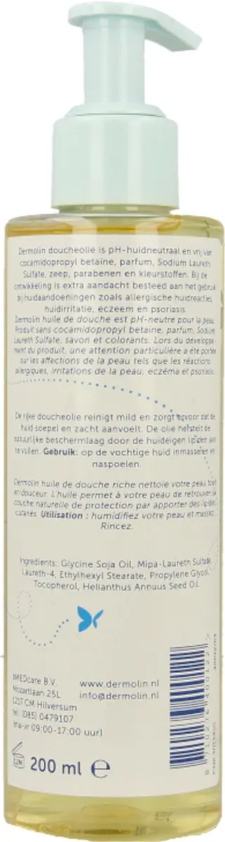 Dermolin Doucheolie 200ml