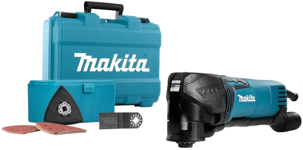 Makita TM3010CX15 Multitool - 320W - 8 Accessoires