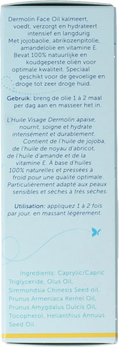 Dermolin Face Oil 30ml