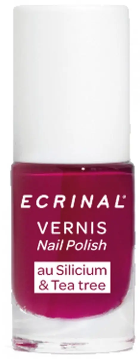 Ecrinal Silicium + Tea Tree Polish 5ml - Violet