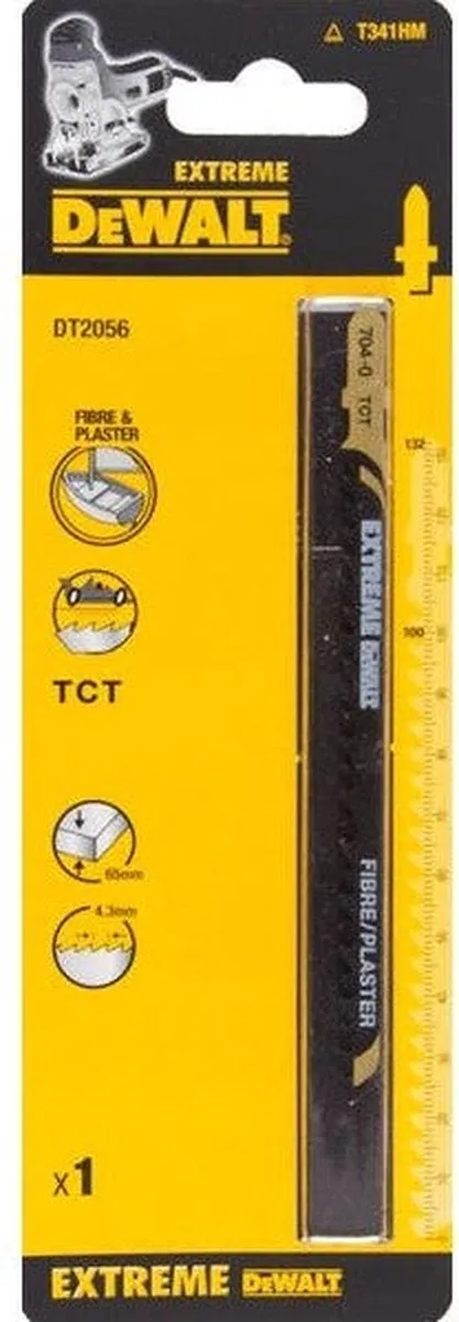 DeWalt DT2056 T 341 HM Decoupeerzaagblad - Glasvezel/Kunststof
