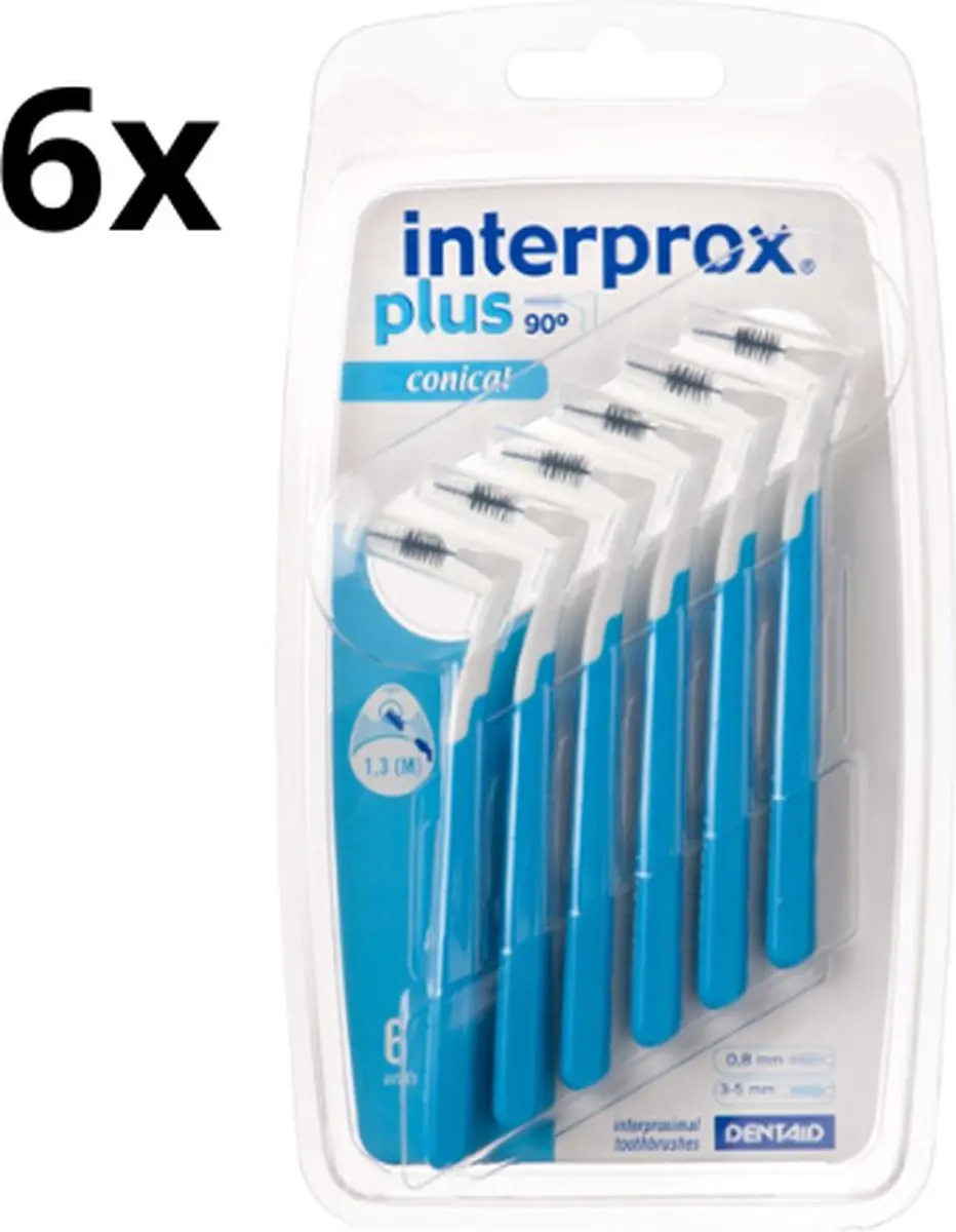 Interprox Plus Conical 3-5mm Blauw