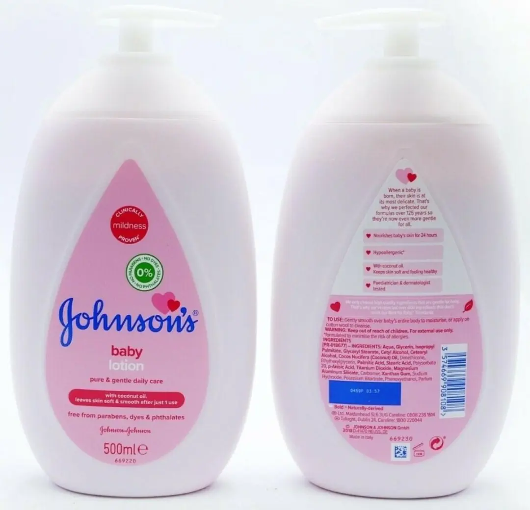 Johnson's Baby Lotion 3x500ml