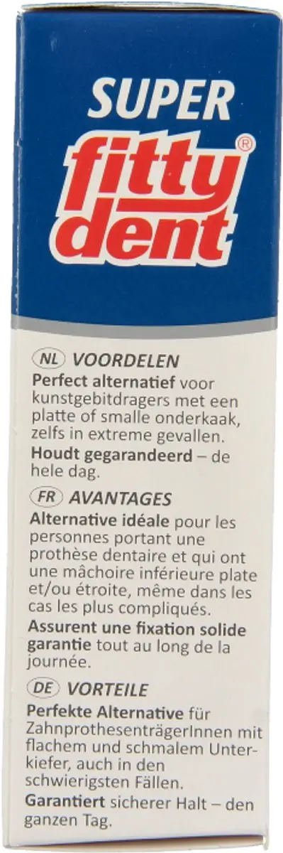 Fittydent Kleefstrips 15 Stuks